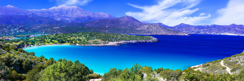 istron bay near Agios Nikolaos crete