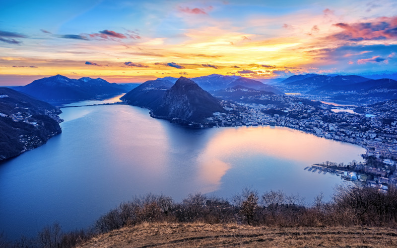 lake lugano, switzerland, lakes and mountains holidays